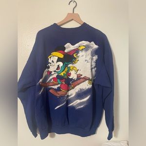 Vintage. Rare. One of a kind. Mickey Unlimited. Christmas. Sweatshirt